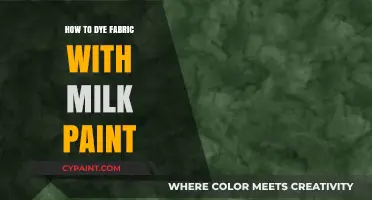 Creative Fabric Dyeing: Using Milk Paint for Unique Textile Designs