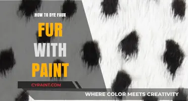 Creative Faux Fur Dyeing: Transforming Texture with Paint Techniques