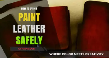 Mastering Leather Dyeing: Safe Techniques for Painting Leather Items