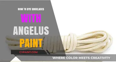 Customizing Your Kicks: Dyeing Shoelaces with Angelus Paint