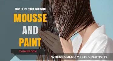 Creative Hair Dyeing: Mousse and Paint Techniques