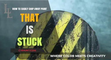 Quickly Remove Stubborn Paint with Simple Chipping Techniques