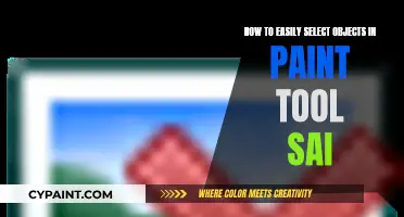 Selecting Objects in Paint Tool Sai Made Easy