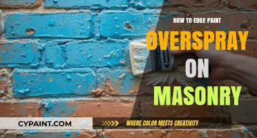 Mastering Edge Painting: Tips to Remove Overspray on Masonry Surfaces
