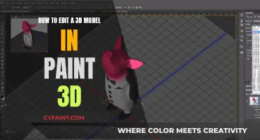 Editing 3D Models: Paint 3D Tips & Tricks