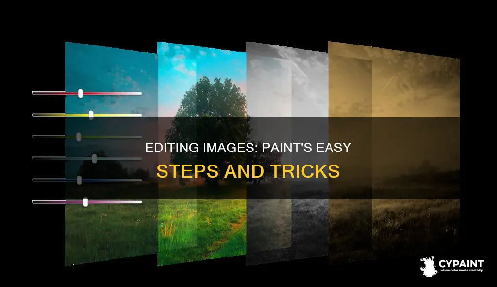 how to edit a image on paint and save