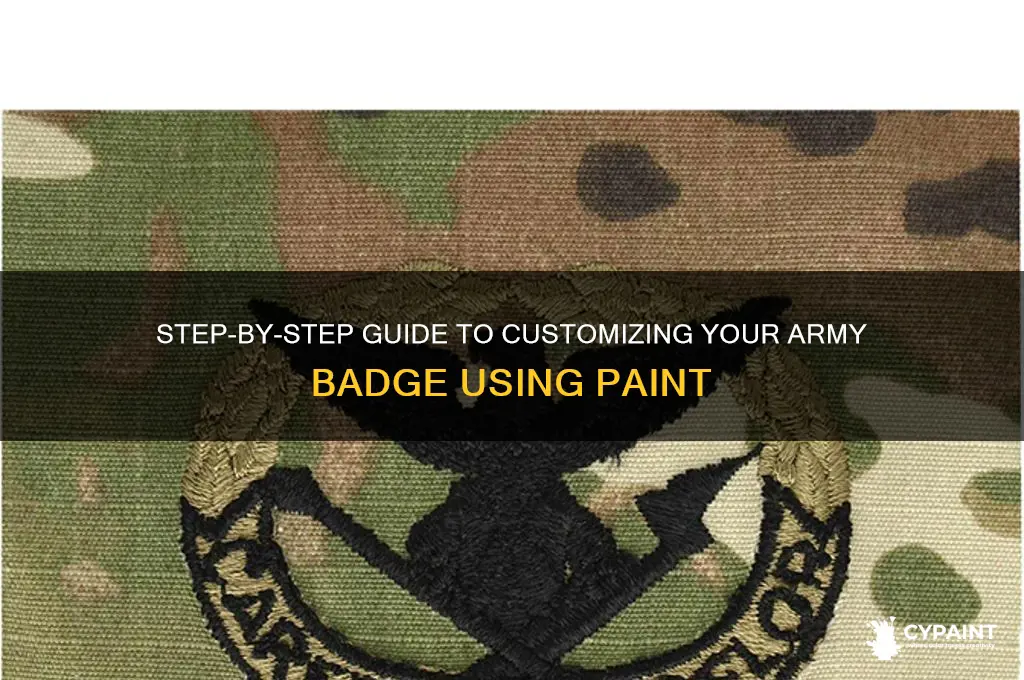 how to edit an army badge with paint