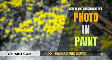 Editing Photos: Paint's Background Tricks