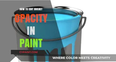 Mastering Paint: Simple Steps to Adjust Bucket Opacity Effectively