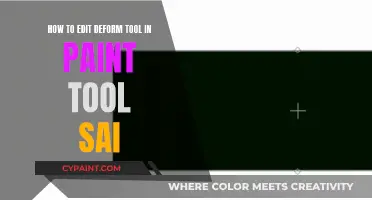 Mastering Deform Tool Edits in Paint Tool SAI