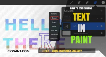 Master Text Editing in Paint: Simple Steps to Modify Existing Content