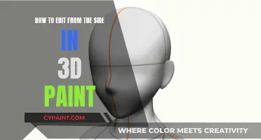 Editing Tricks: 3D Paint's Side Edits