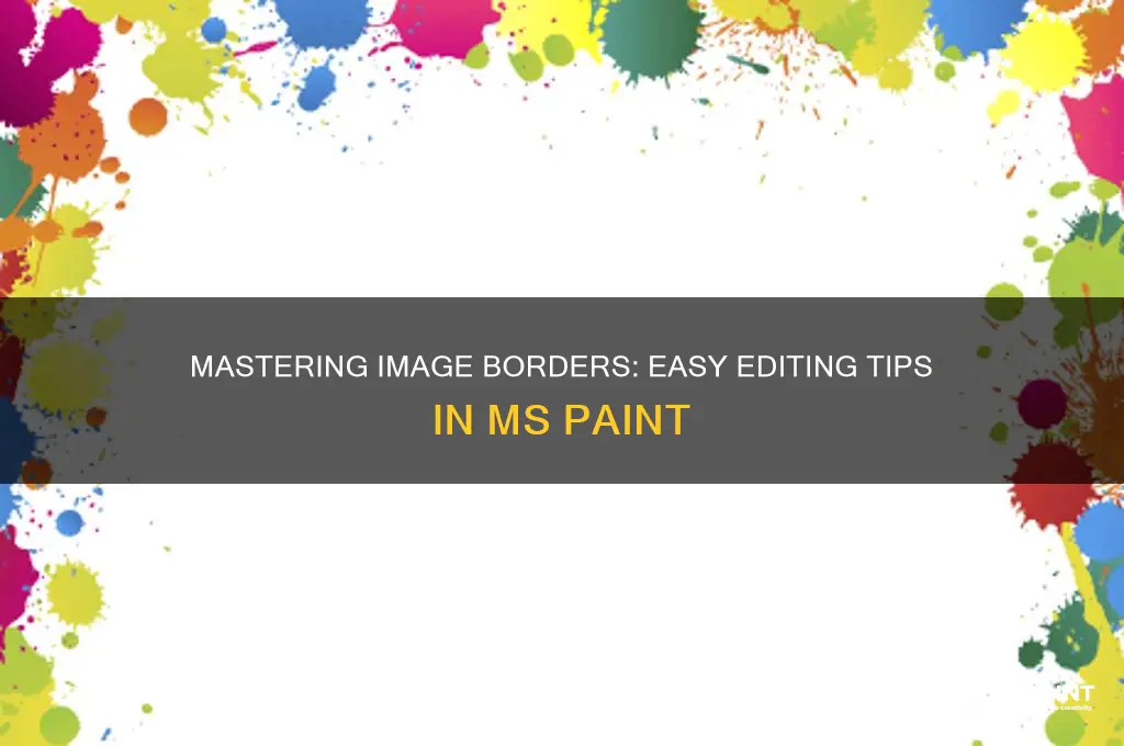 how to edit image borders in ms paint