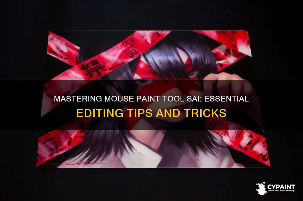 how to edit mouse paint tool sai