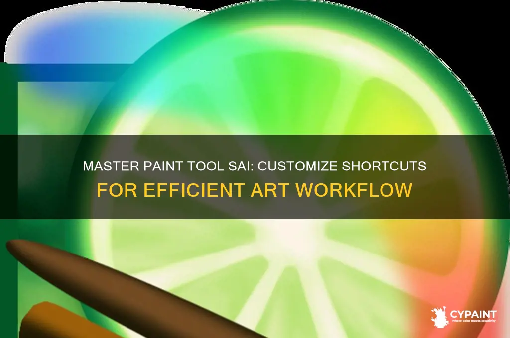 how to edit paint tool sai shortcuts