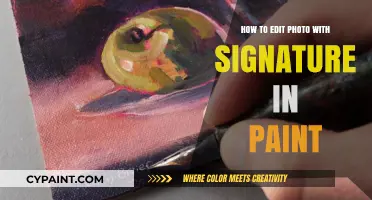 Master Photo Editing: Add Your Signature in Paint Easily