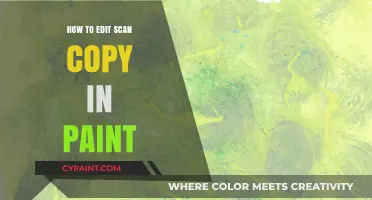 Master Scan Copy Editing: Easy Steps in Paint for Beginners