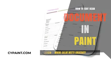 Editing Scanned Documents in Paint: A Simple Step-by-Step Guide