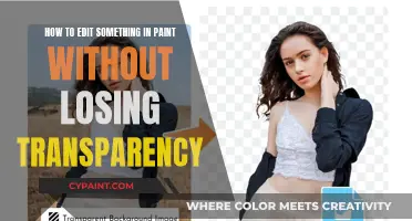 Editing in Paint: Keep Transparency Intact