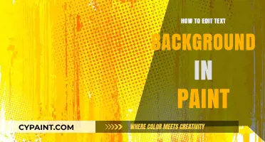 Mastering Text Background Editing in Paint: A Step-by-Step Guide