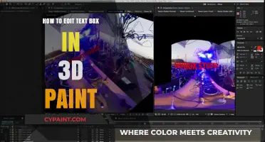 Mastering 3D Paint: Easy Steps to Edit Text Boxes Effectively