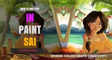 Mastering Text Editing in Paint SAI: A Step-by-Step Guide