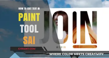 Mastering Text Editing in Paint Tool SAI: A Step-by-Step Guide
