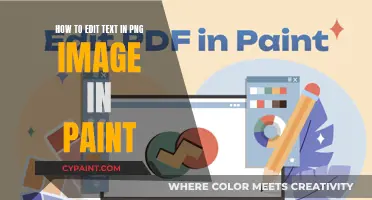 Editing Text in PNG Images with MS Paint