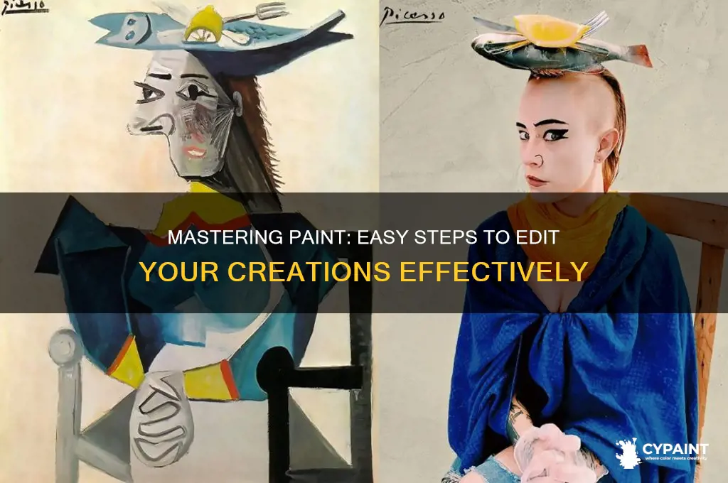 how to edit what you did on paint