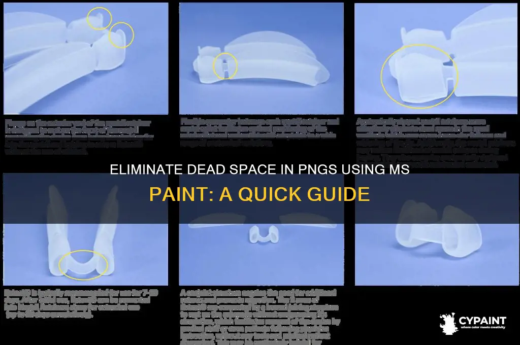 how to eliminate dead space png ms paint