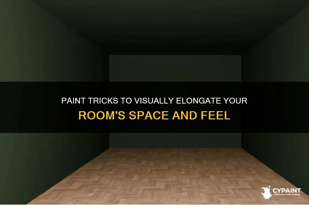 how to elongate a room with paint