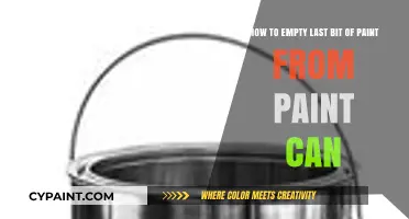 Maximize Your Paint Supply: Tips to Empty the Last Bit from the Can