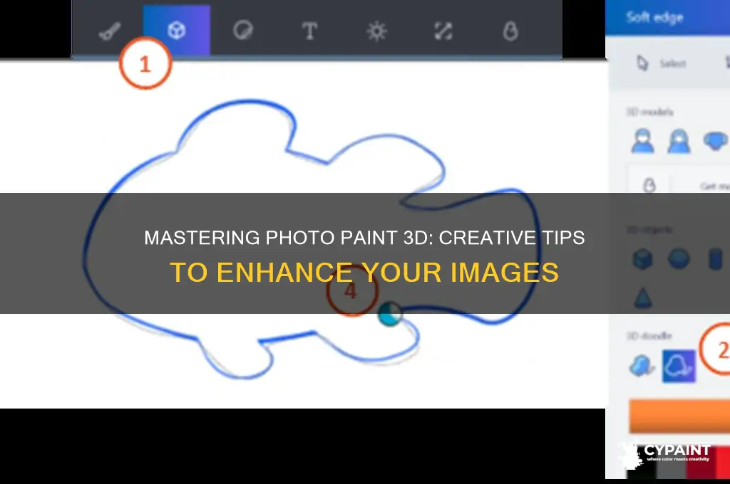 how to enhance a photo paint 3d