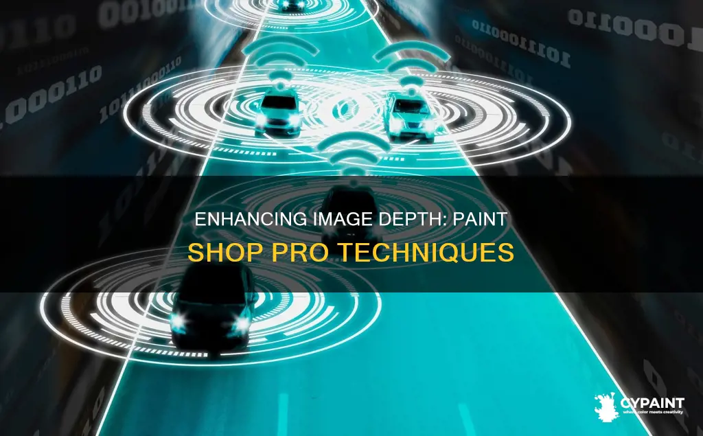 how to enhance image depth in paint shop pro