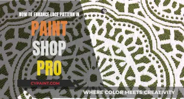 Enhancing Lace Patterns with Paint Shop Pro: A Step-by-Step Guide