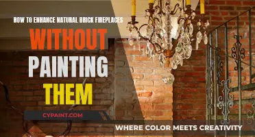 Enhancing Natural Brick Fireplaces: Creative Alternatives to Painting
