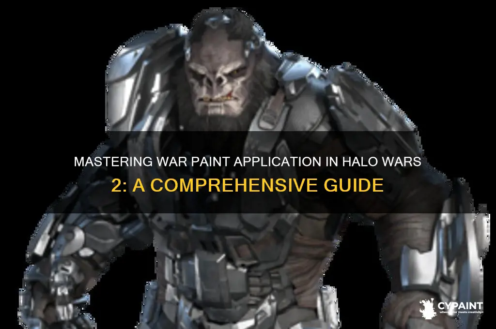 how to equip war paint halo wars 2