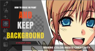 Mastering Paint: Erase Effortlessly While Preserving Your Background