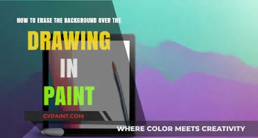 Master Paint: Erase Backgrounds Over Drawings Easily in Steps