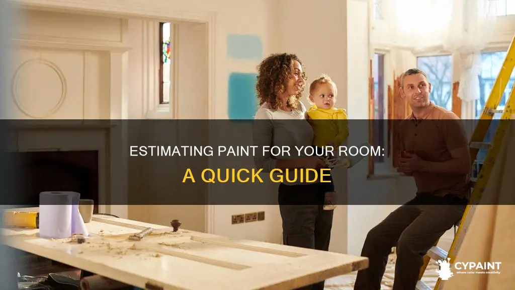 how to estimate amount of paint for a room