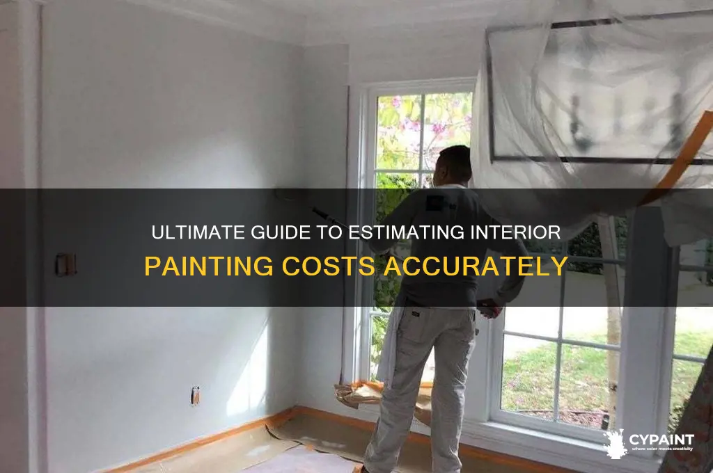 how to estimate cost for interior painting