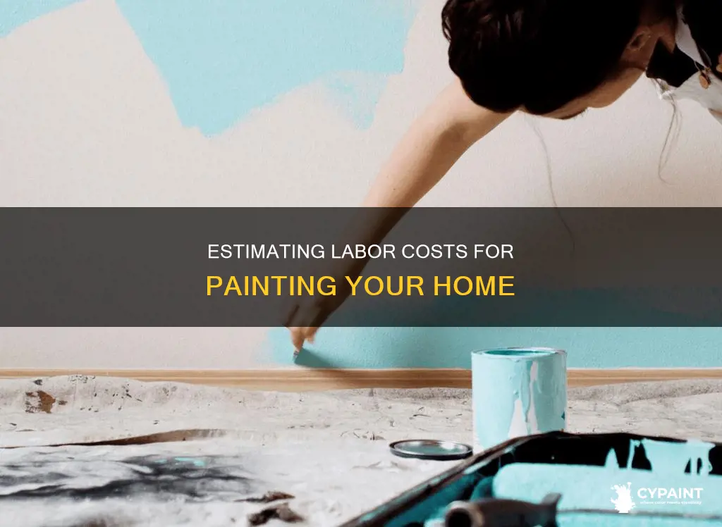 how to estimate labor cost for painting a home