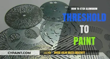 Etching Aluminum Thresholds: A Step-by-Step Guide to Prep for Painting