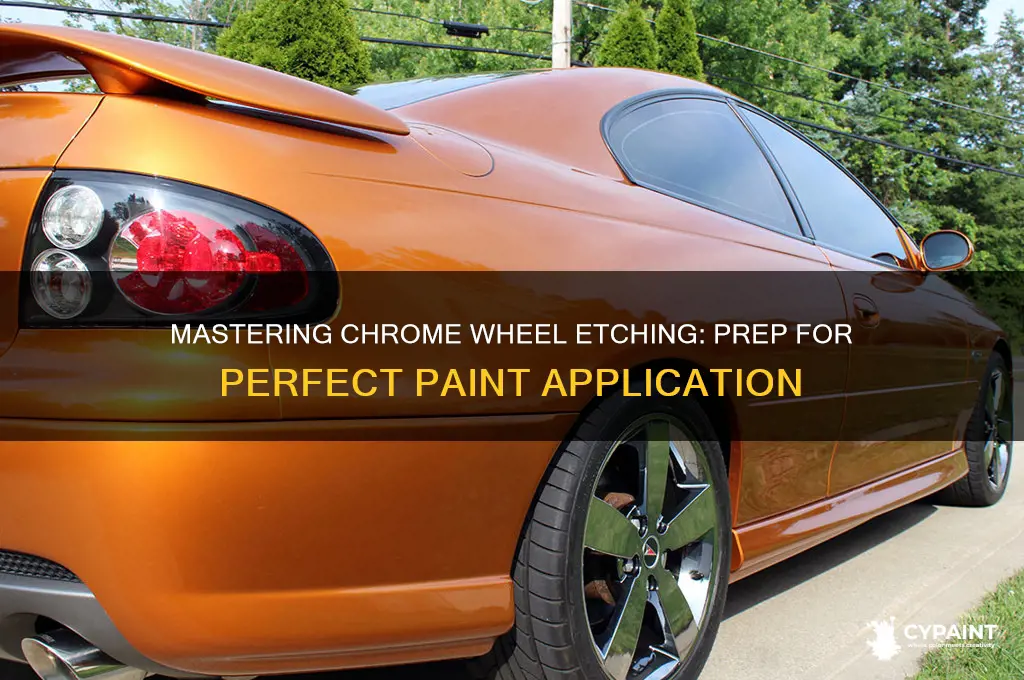 how to etch chrome wheels for paint