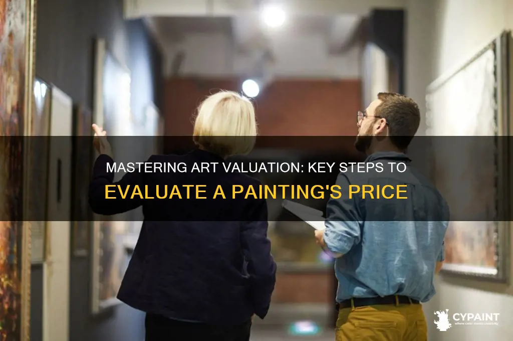 how to evaluate price of a painting