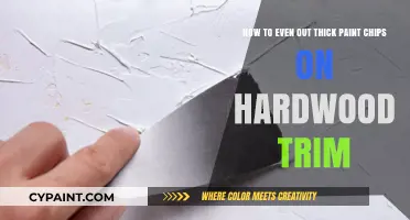 Smooth Out Thick Paint Chips on Hardwood Trim: A Step-by-Step Guide