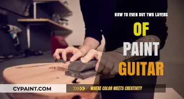 Evening Out Guitar Paint Layers: Tips and Tricks
