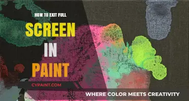 Quick Guide: Exiting Full Screen Mode in Paint Effortlessly