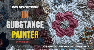 Mastering Substance Painter: Effortlessly Exit Geometry Mask Mode