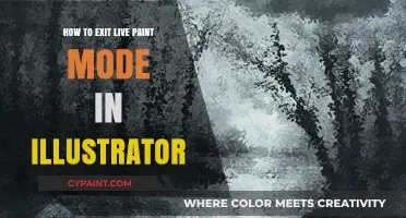 Quick Guide: Exiting Live Paint Mode in Adobe Illustrator Easily